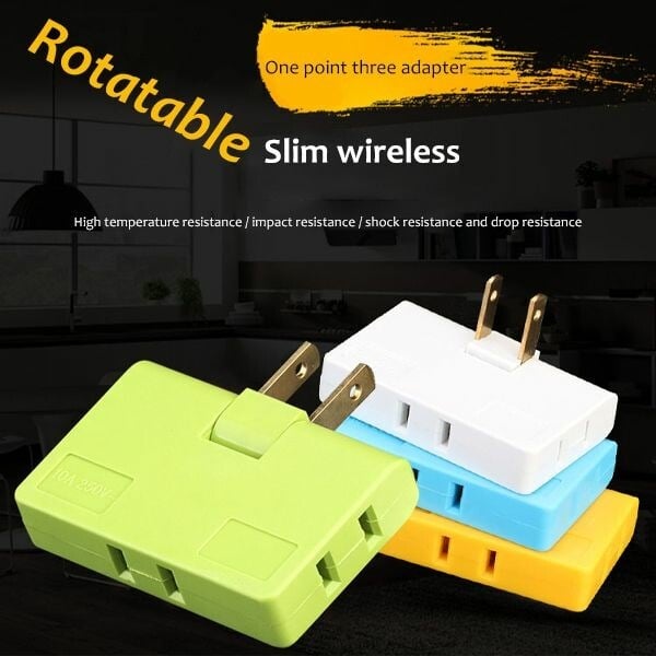 (🔥2025 Last Day Promotion - 49% off)2024-180 Degrees Rotatable Socket Converter