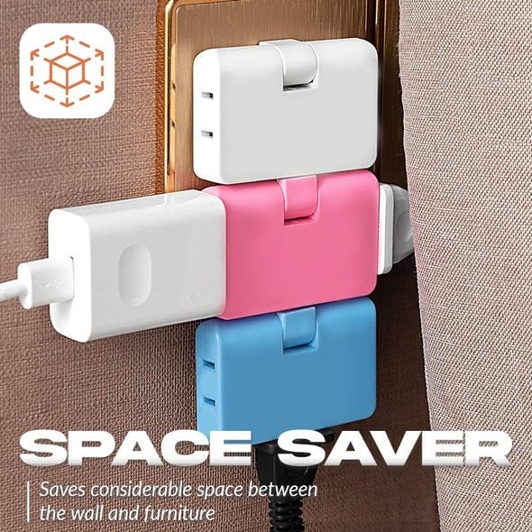 (🔥2025 Last Day Promotion - 49% off)2024-180 Degrees Rotatable Socket Converter